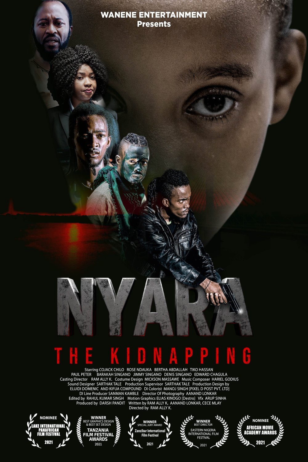 Swahili poster of the movie Nyara: The Kidnapping