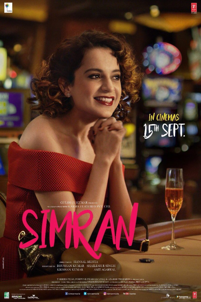 L'affiche du film Simran