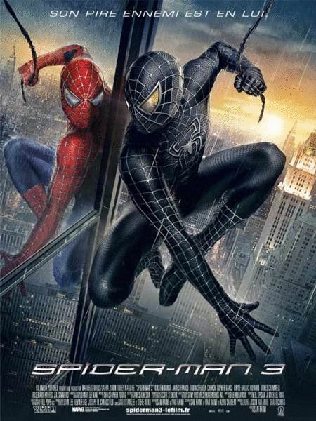 L'affiche du film Spider-Man 3 v.f.