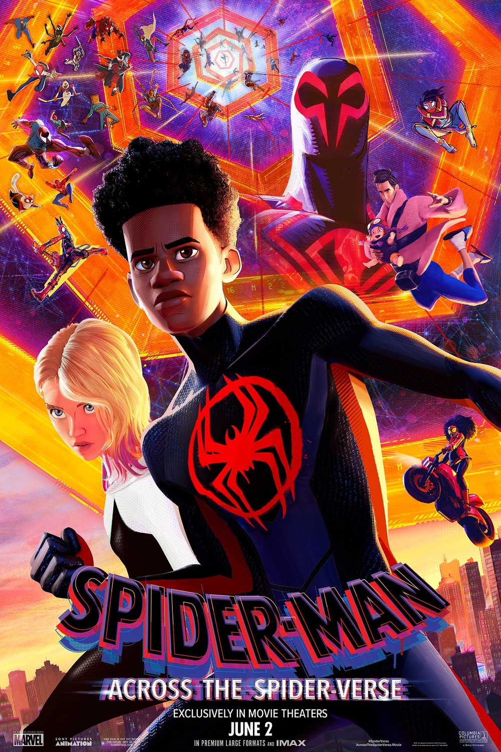 L'affiche du film Spider-Man: Across the Spider-Verse