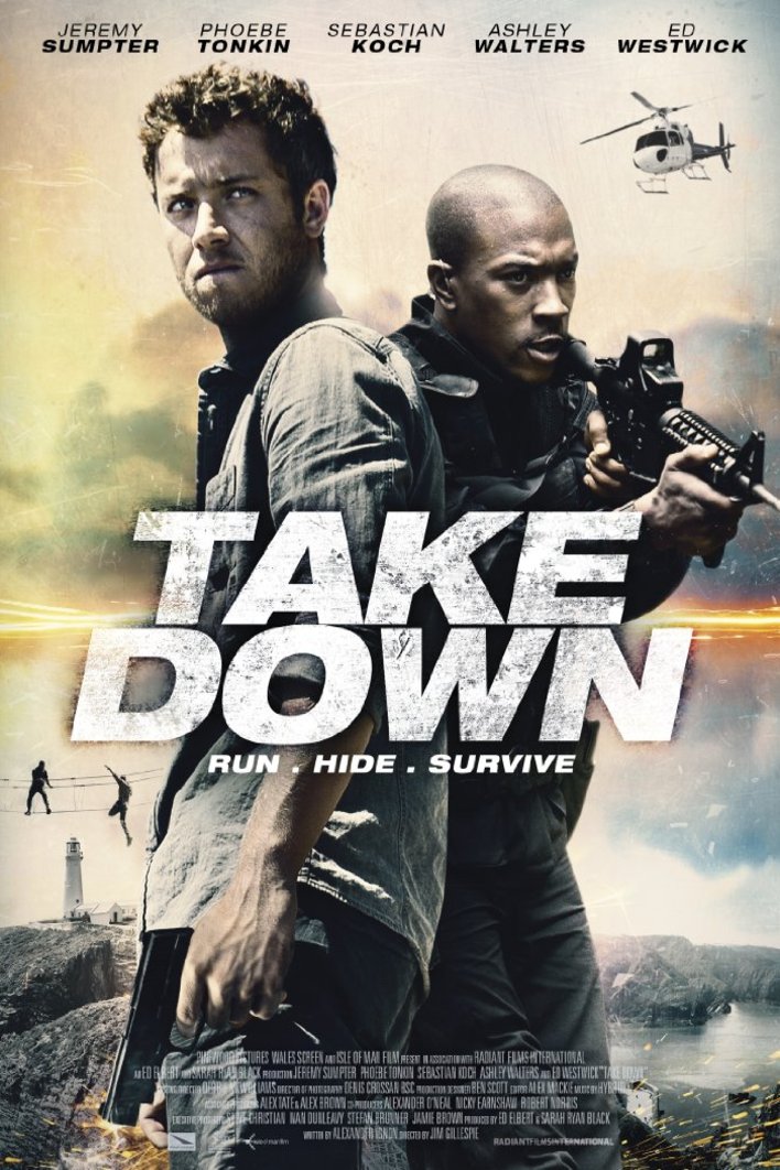 L'affiche originale du film Take Down en anglais