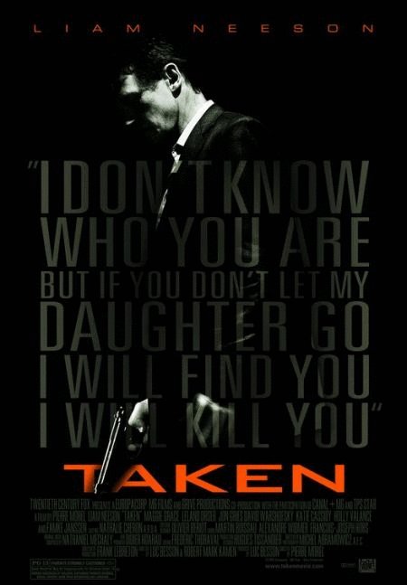 L'affiche du film Taken