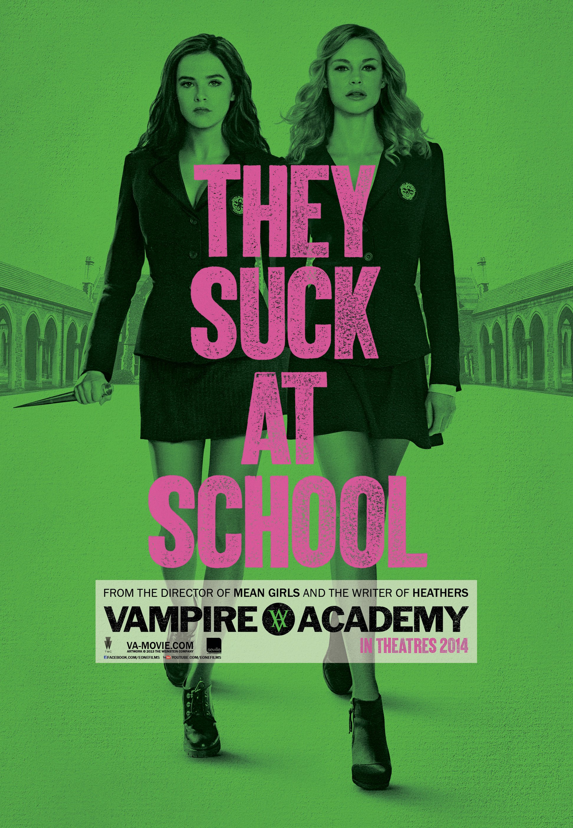 L'affiche du film Vampire Academy