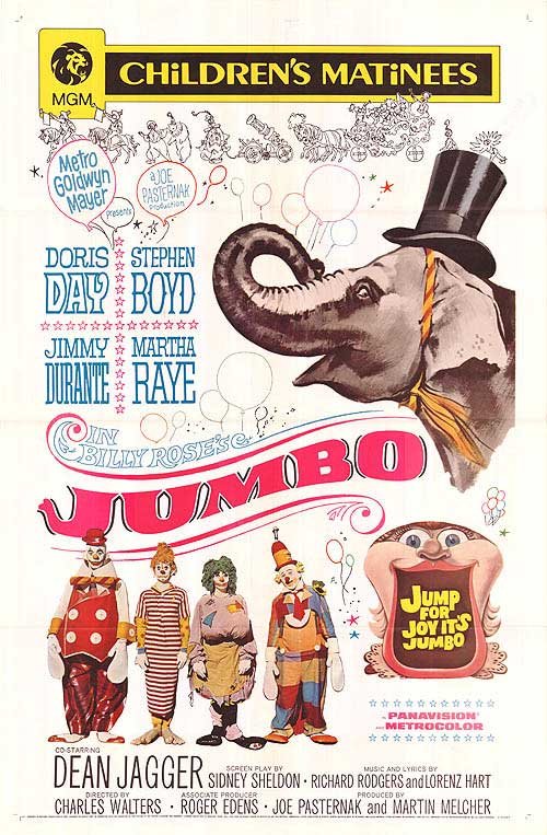 L'affiche du film Billy Rose's Jumbo