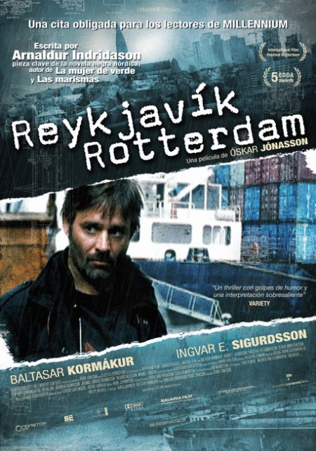 L'affiche originale du film Reykjavik-Rotterdam en Islandais