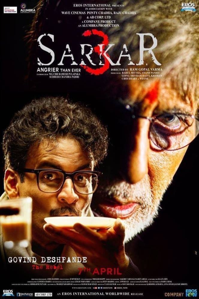 L'affiche du film Sarkar 3