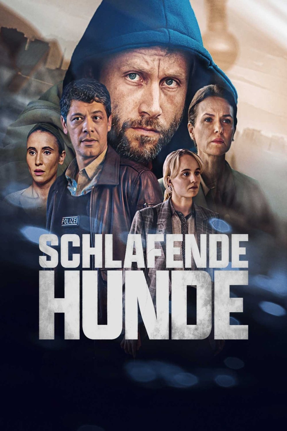 German poster of the movie Schlafende Hunde