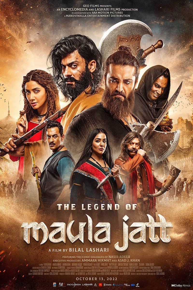 Punjabi poster of the movie The Legend of Maula Jatt