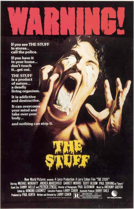 L'affiche du film The Stuff