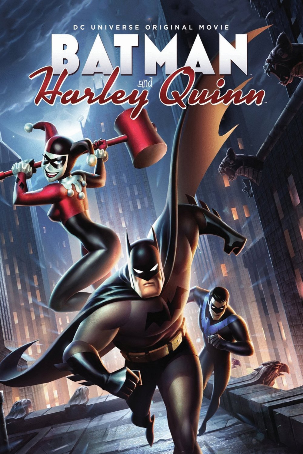 L'affiche du film Batman and Harley Quinn