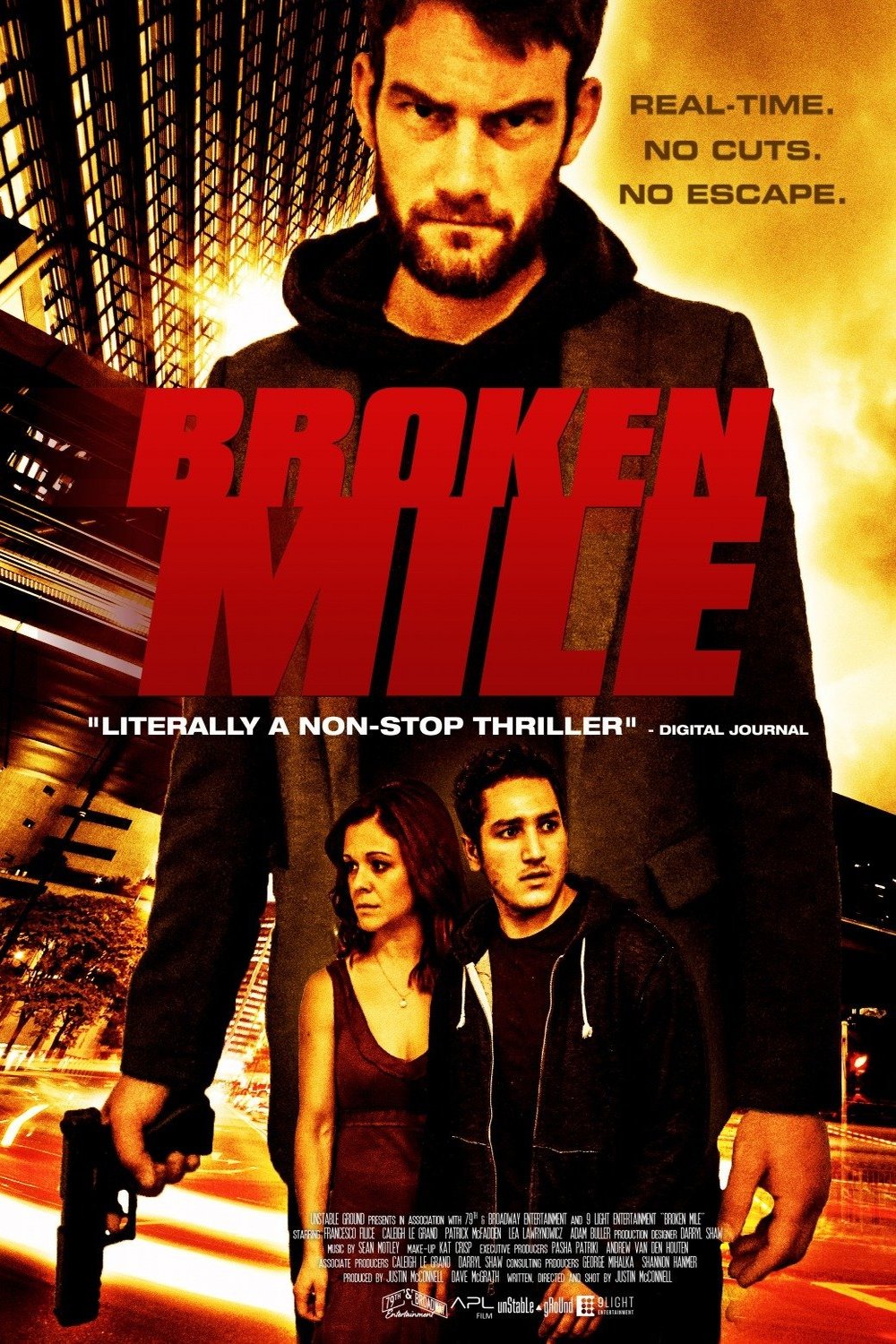 L'affiche du film Broken Mile