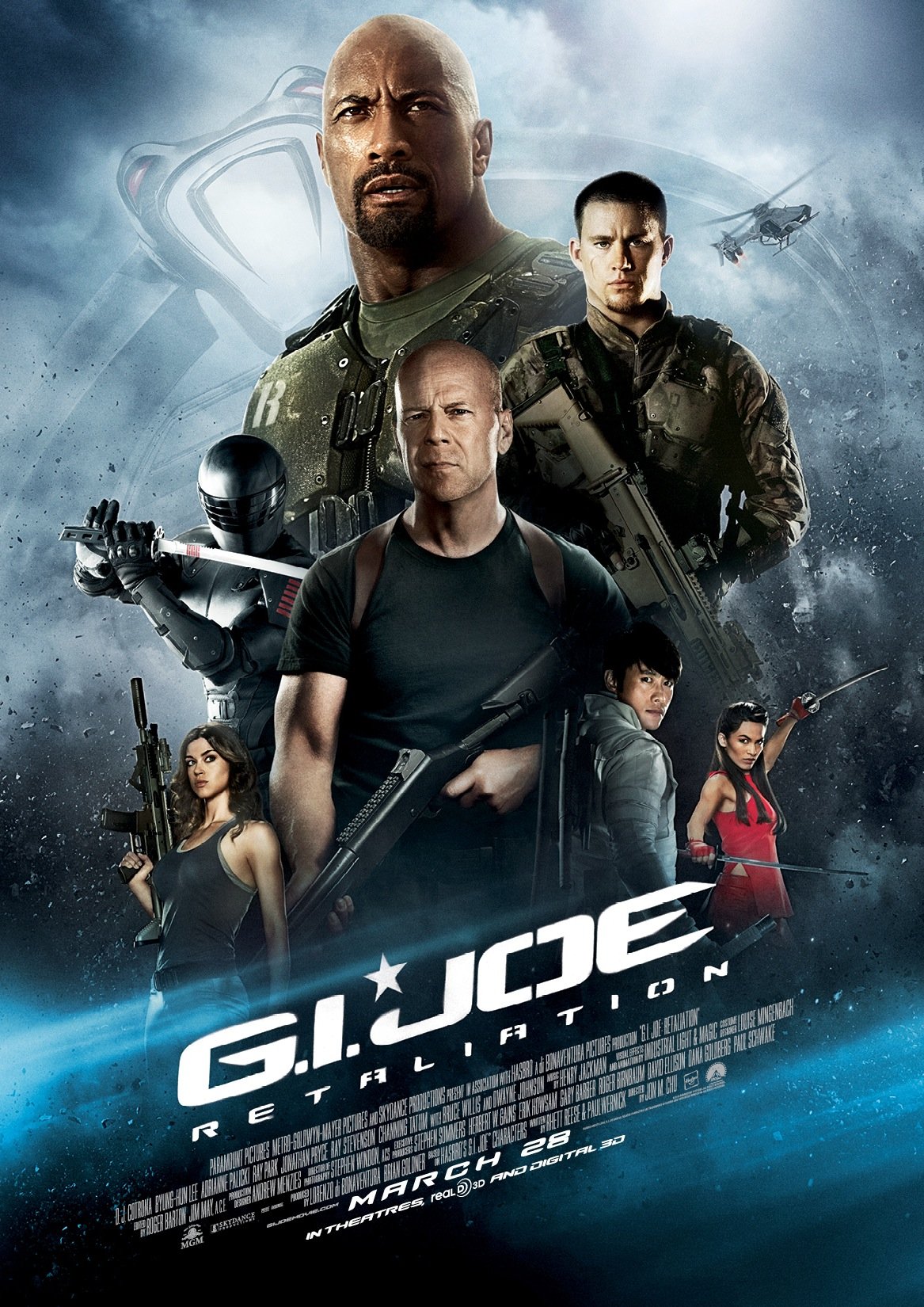 L'affiche du film G.I. Joe: Retaliation