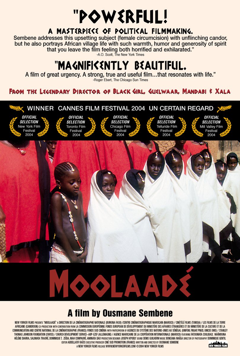 Bambara poster of the movie Moolaadé