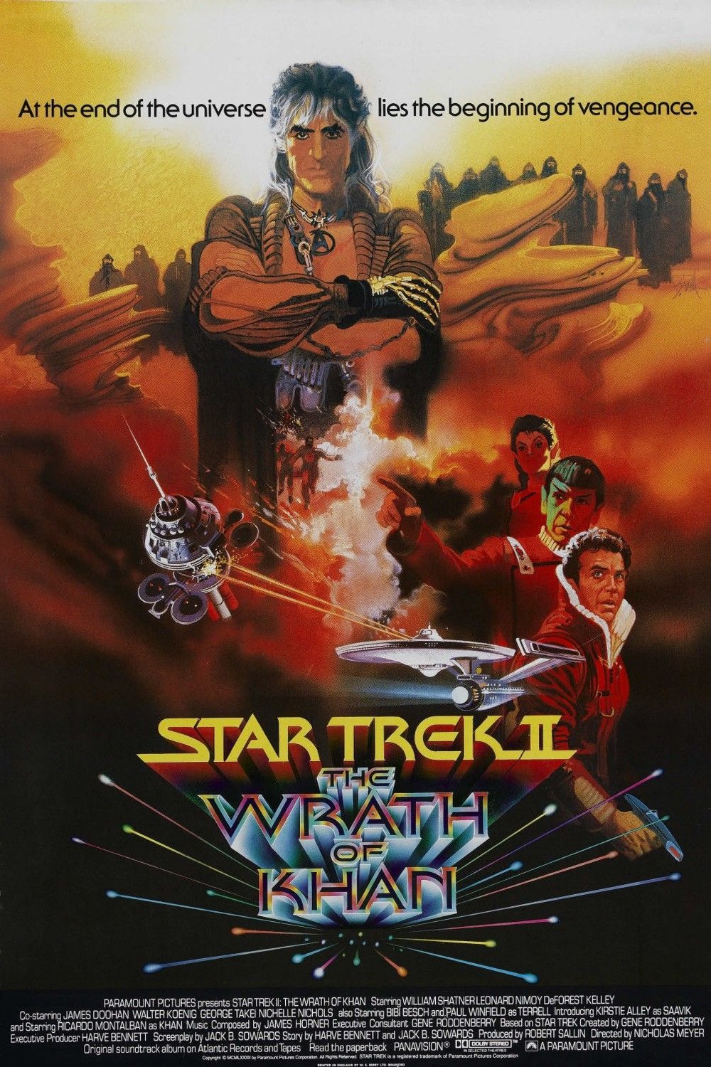 Poster of the movie Star Trek II: The Wrath of Khan