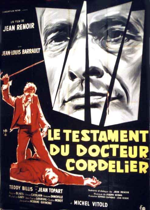 French poster of the movie The Doctor's Horrible Experiment