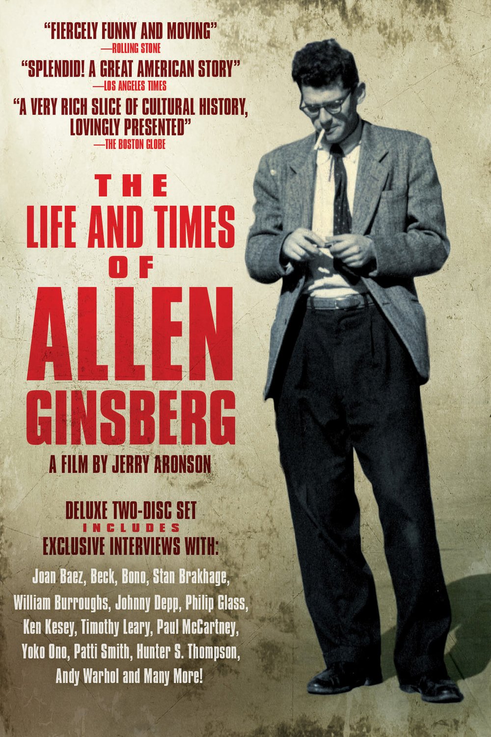 L'affiche du film The Life and Times of Allen Ginsberg