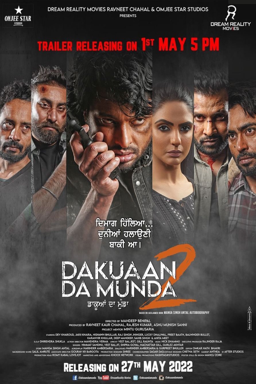 Punjabi poster of the movie Dakuaan Da Munda 2