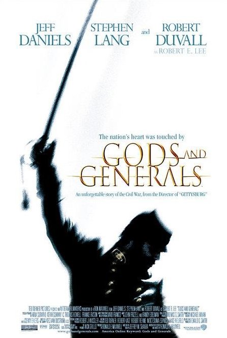 L'affiche du film Gods and Generals