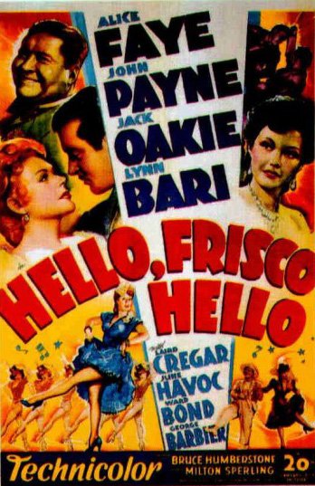 L'affiche du film Hello Frisco, Hello