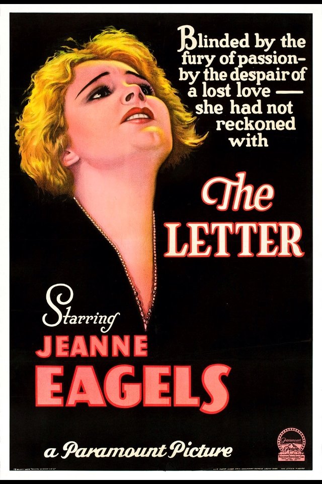 L'affiche du film The Letter