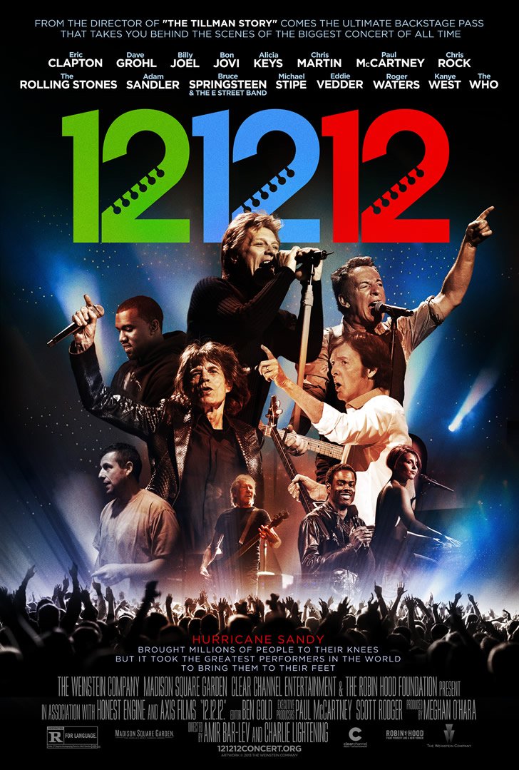 L'affiche du film 12-12-12: The Concert for Sandy Relief