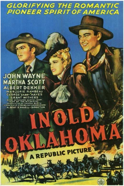 L'affiche du film In Old Oklahoma