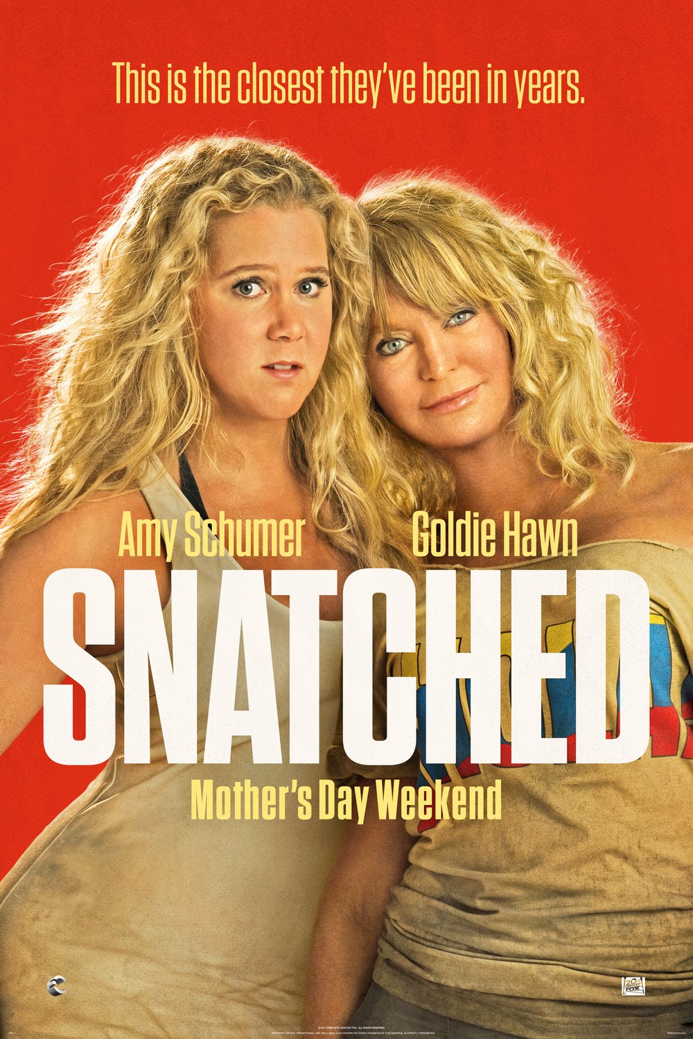L'affiche du film Snatched