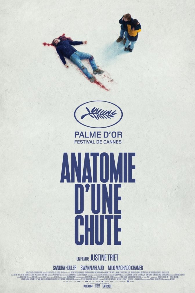 L'affiche du film Anatomie d'une chute