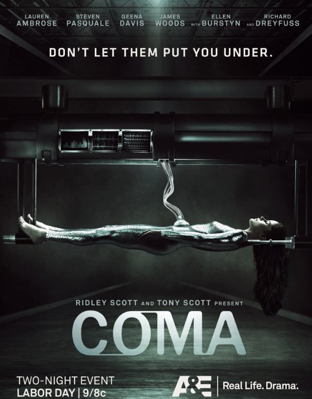 L'affiche du film Coma