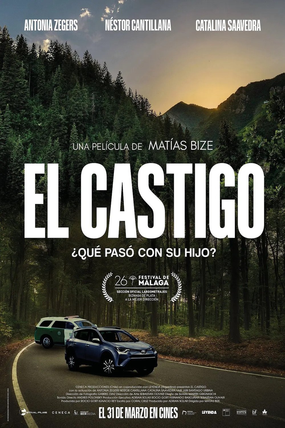 Spanish poster of the movie El castigo