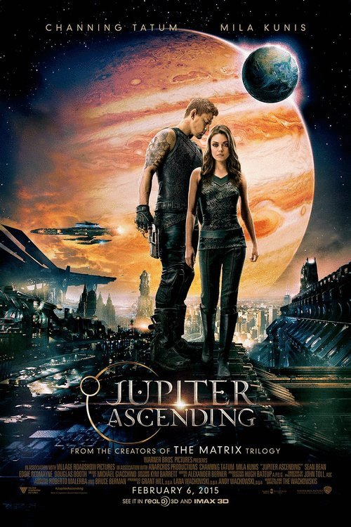 L'affiche du film Jupiter Ascending