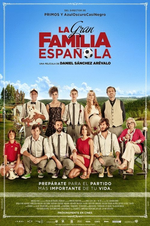L'affiche originale du film La Gran Familia Española en espagnol