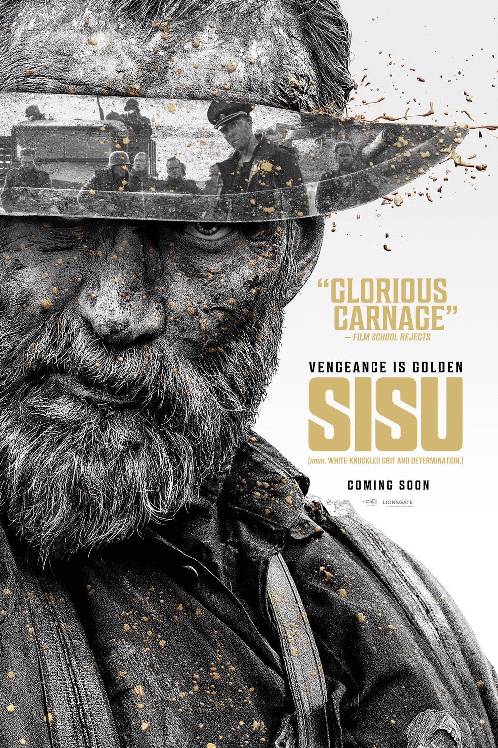 Finnish poster of the movie Sisu