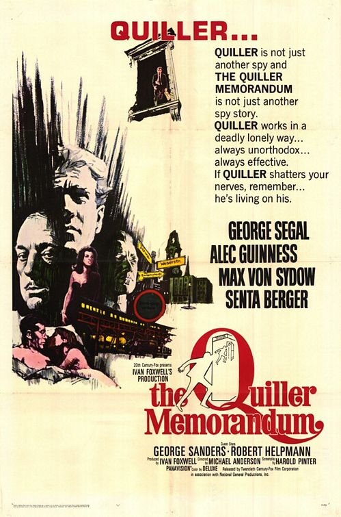 L'affiche du film The Quiller Memorandum