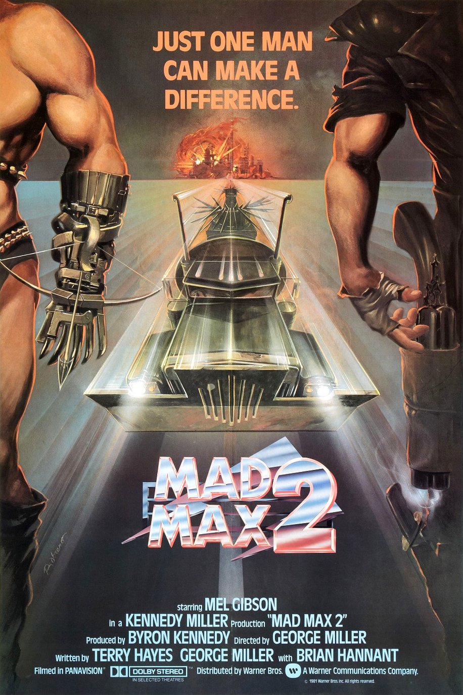 L'affiche du film Mad Max 2