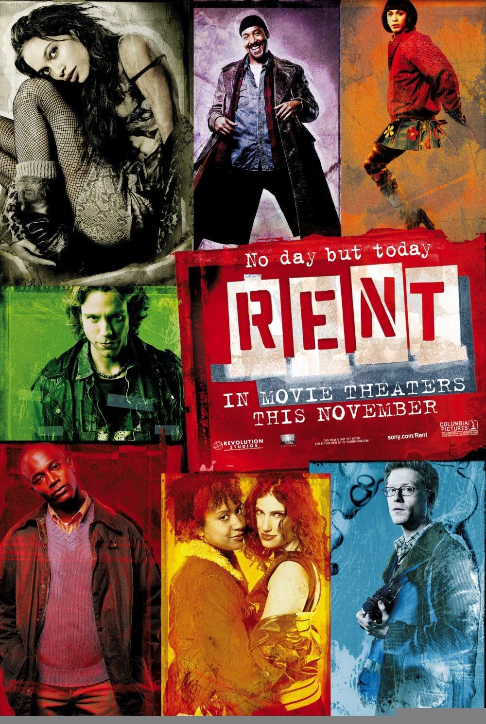 L'affiche du film Rent