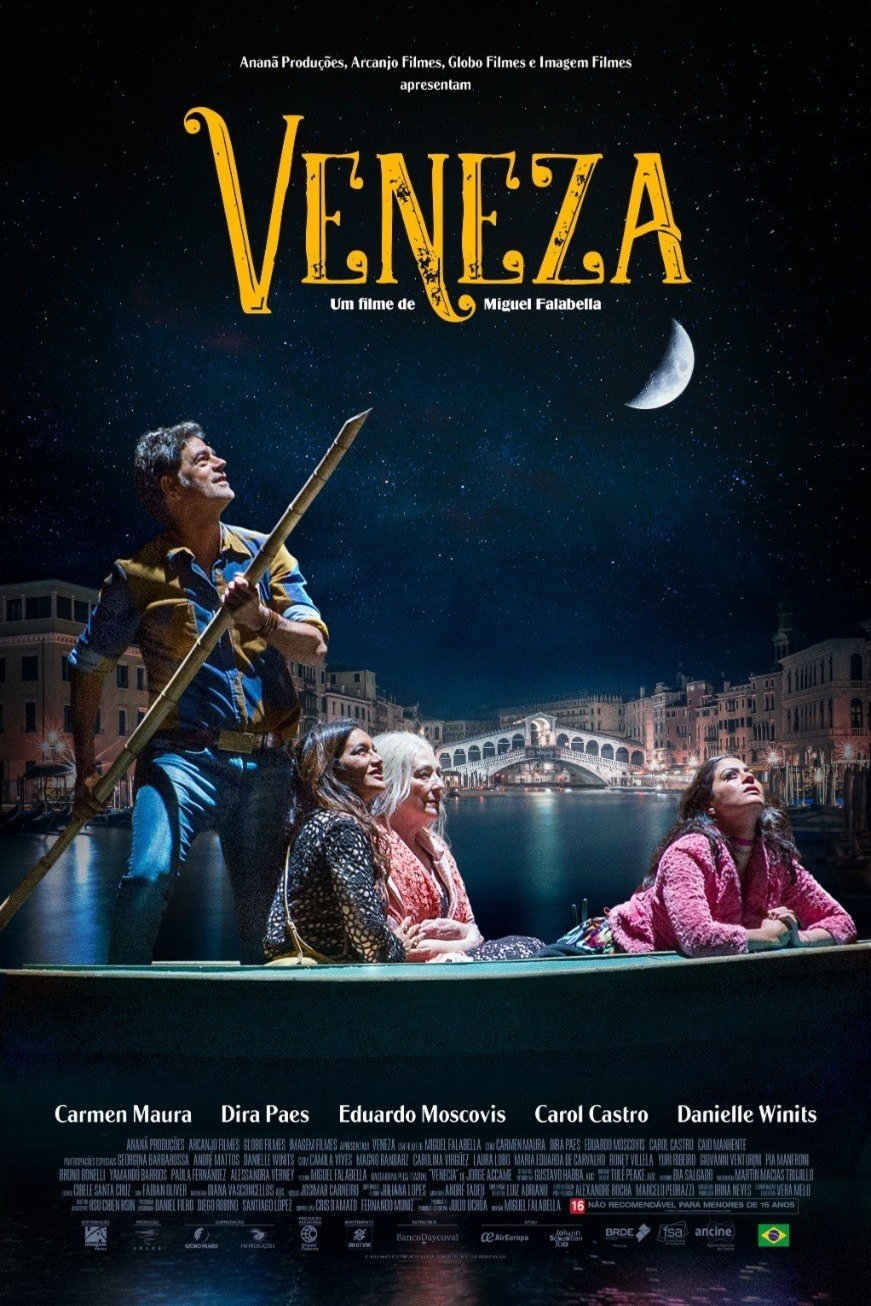 Portuguese poster of the movie Venice