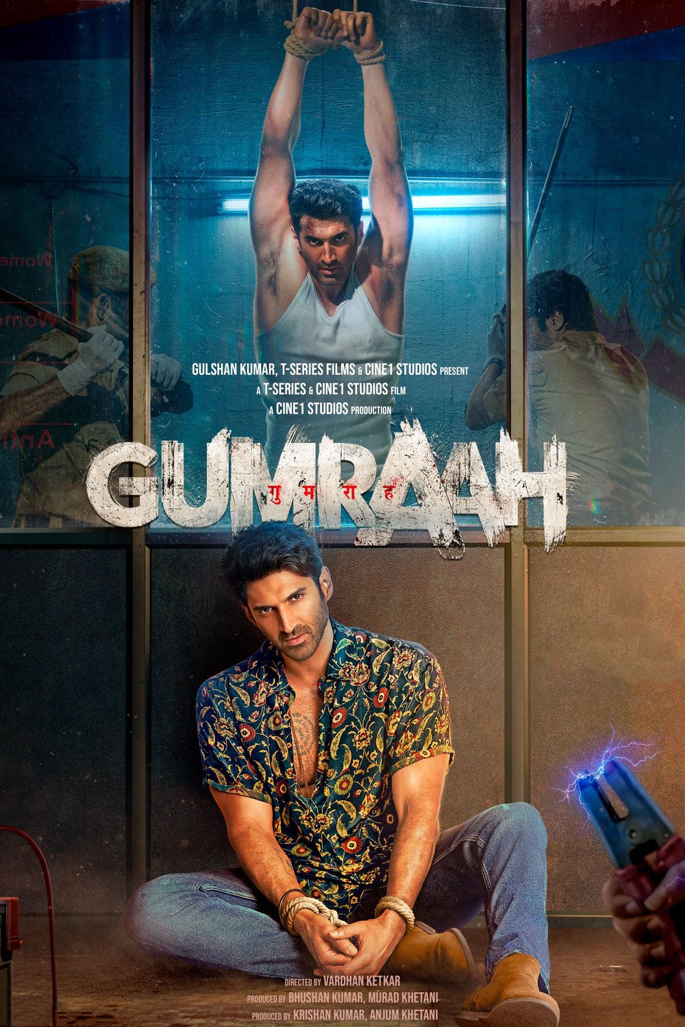 L'affiche originale du film Gumraah en Hindi