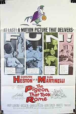 L'affiche du film The Pigeon That Took Rome