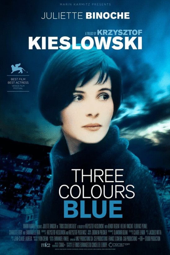 L'affiche du film Three Colors: Blue