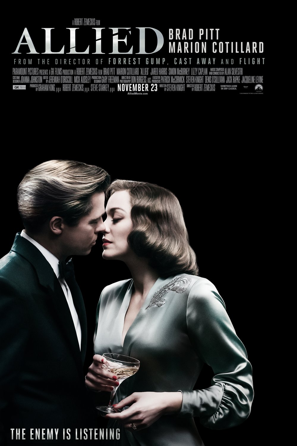Poster of the movie Allied