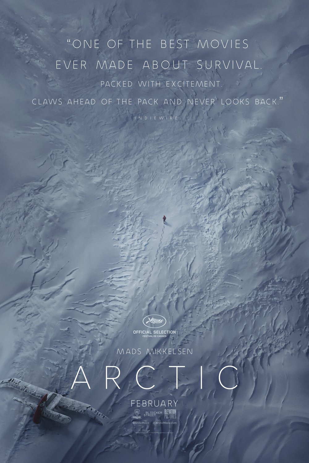 L'affiche du film Arctic