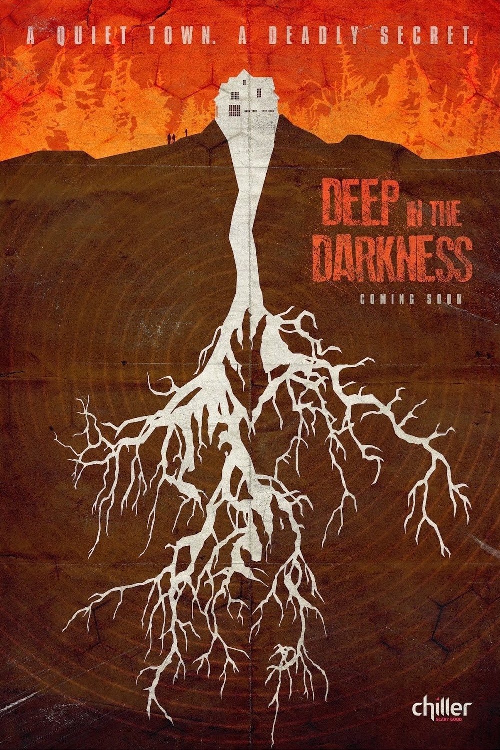 L'affiche du film Deep in the Darkness
