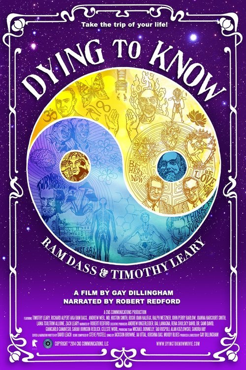 L'affiche du film Dying to Know: Ram Dass & Timothy Leary