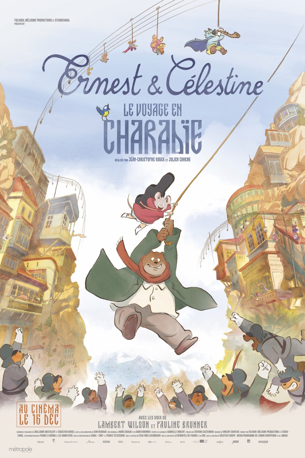 Poster of the movie Ernest and Celestine: A Trip to Gibberitia