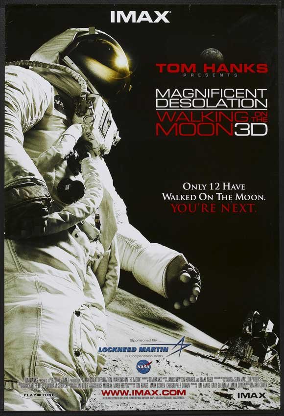 L'affiche du film Magnifique désolation: Marchons sur la lune