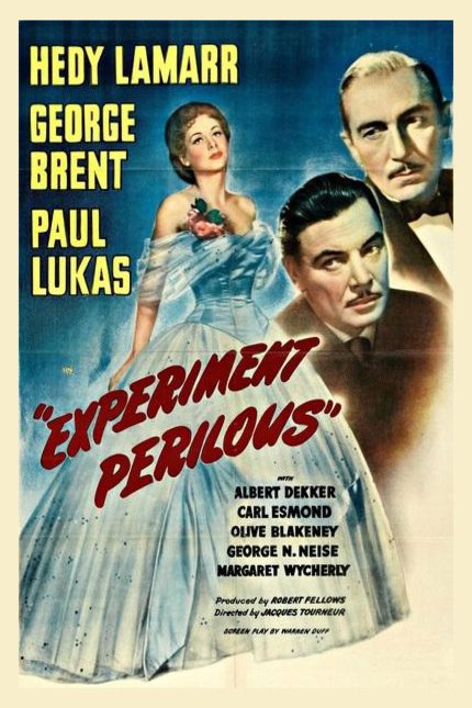 L'affiche du film Experiment Perilous