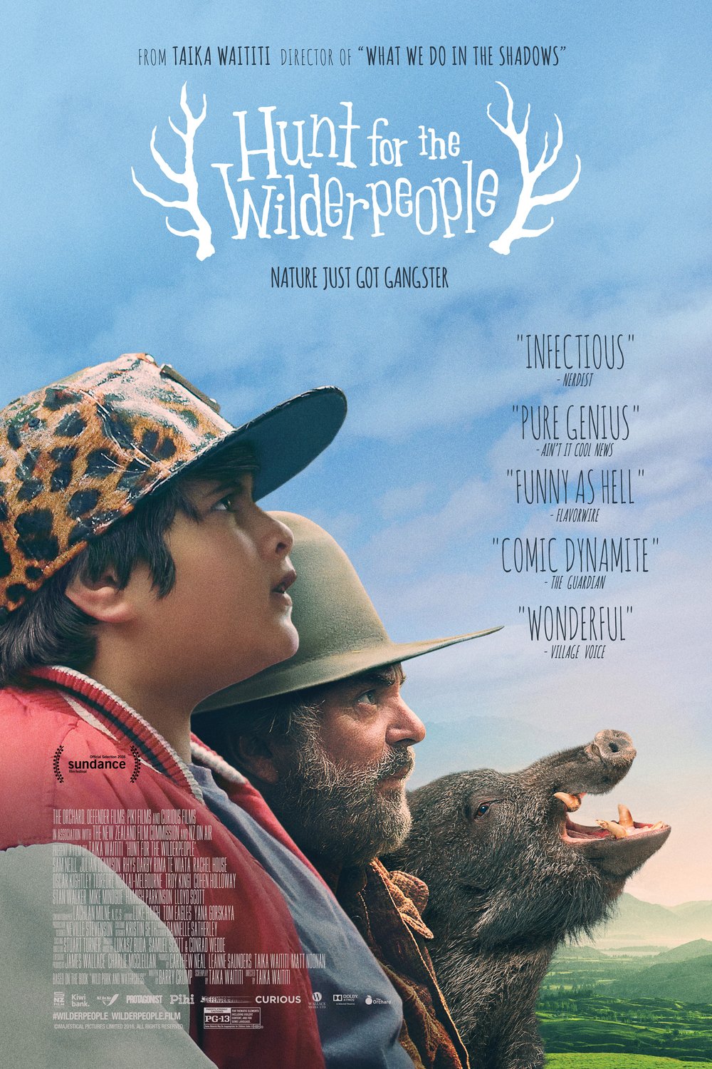 L'affiche du film Hunt for the Wilderpeople