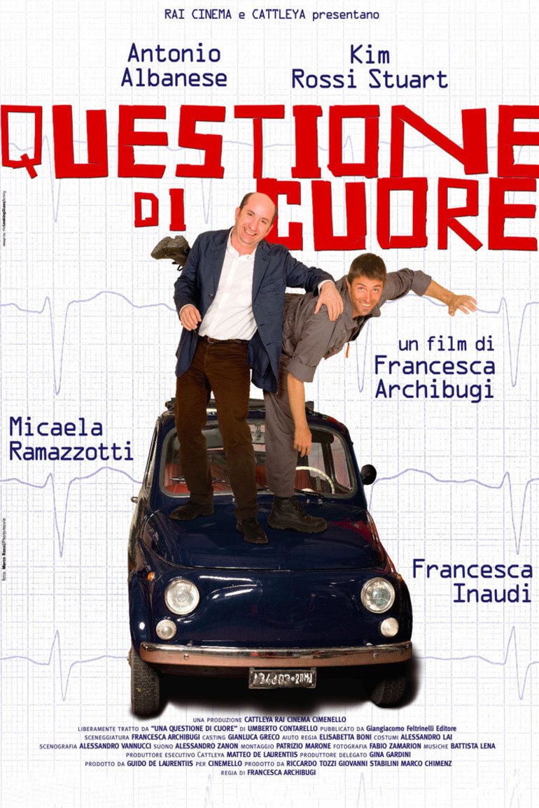 L'affiche originale du film Questione di cuore en italien