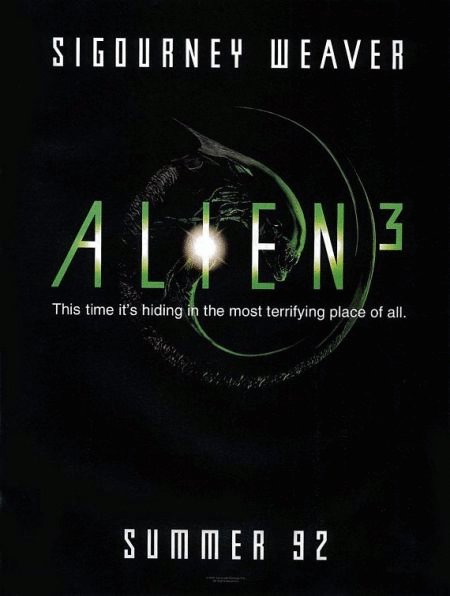 L'affiche du film Alien 3